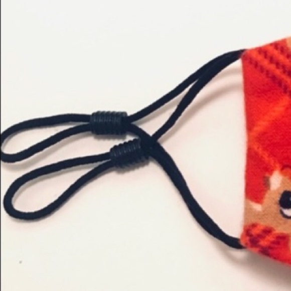 š±Black Cat Fitted Face Mask w/Pocket - Picture 7 of 7